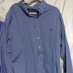 Ralph Lauren. Polo.  button up. Big and tall. Size 2xb